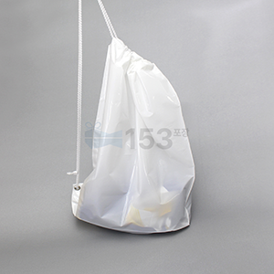 유백 외줄 비닐백팩 100장어깨끈가방/복주머니가방